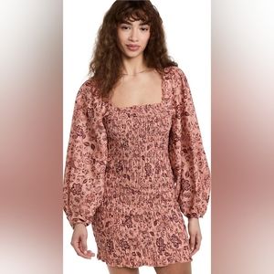 NWT Free People Smock It To Me Mini Dress